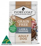 【Ivory Coat】無穀物 羊肉 沙丁魚配方成犬糧 2kg/13kg * 新包裝