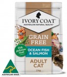 【Ivory Coat】無穀物 深海魚 三文魚配方成貓糧 2kg/4kg * 新包裝