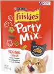 【Friskies】美國喜躍Party Mix鬆脆貓小食 (170g) 雞肉+肝臟+火雞味 (橙袋)