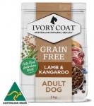 【Ivory Coat】無穀物 羊肉 袋鼠肉配方成犬糧 2kg/13kg * 新包裝