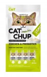 【Cat Chup】韓國無穀物貓小食 (14g x 4) 雞肉+乳酸菌 (綠袋)