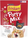 【Friskies】美國喜躍Party Mix鬆脆貓小食 (170g) 雞肉+牛肉+三文魚味 (紅袋)