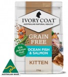 【Ivory Coat】無穀物 深海魚 三文魚配方幼貓糧 2kg/4kg * 新包裝