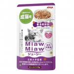 【AIXIA】愛喜雅 Miaw Miaw 成貓濕糧 - 吞拿魚 鰹魚 鰹魚片 (70g)